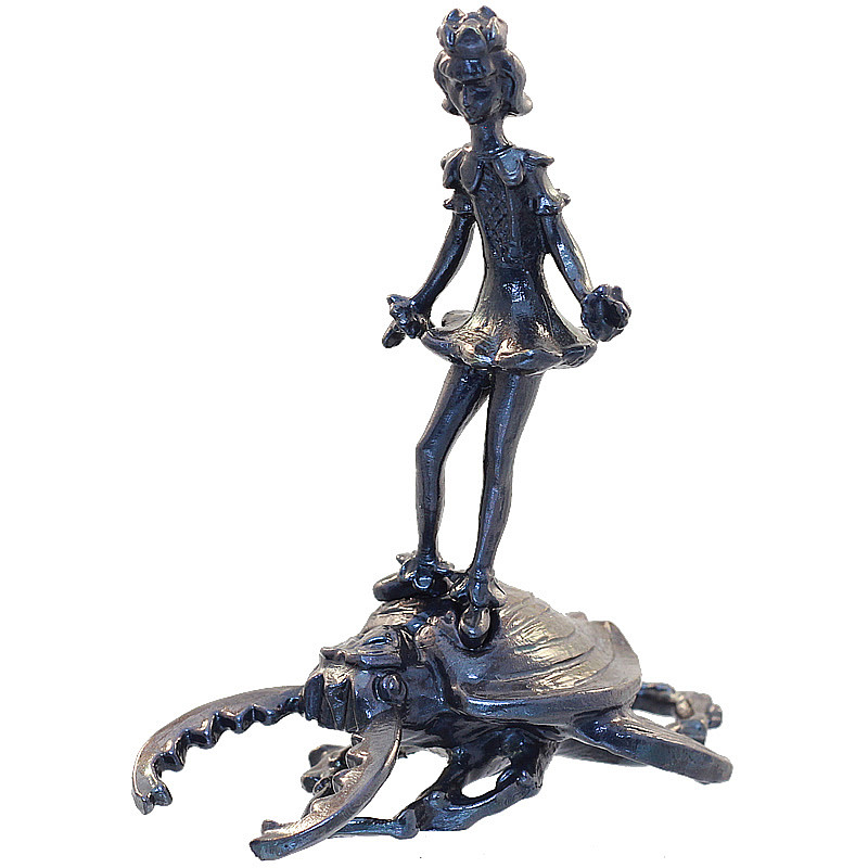 Дюймовочка на жуке Дюймовочка на жуке