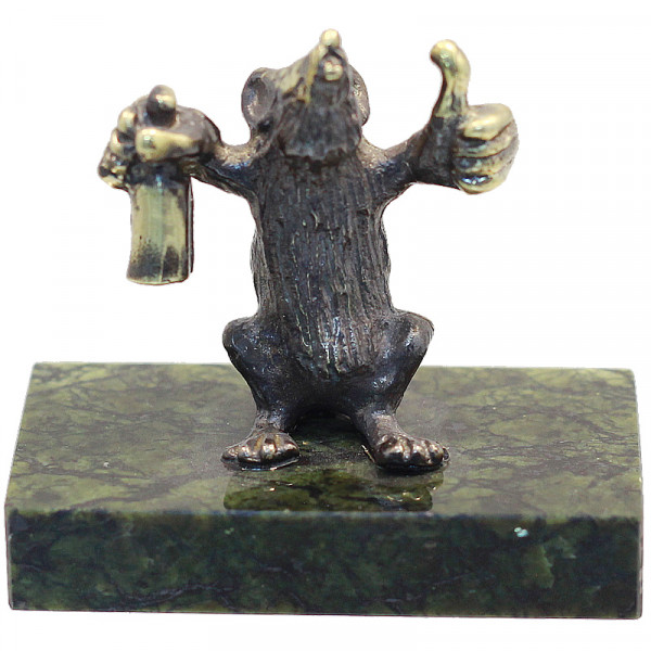 224011 - Крыс с бутылкой