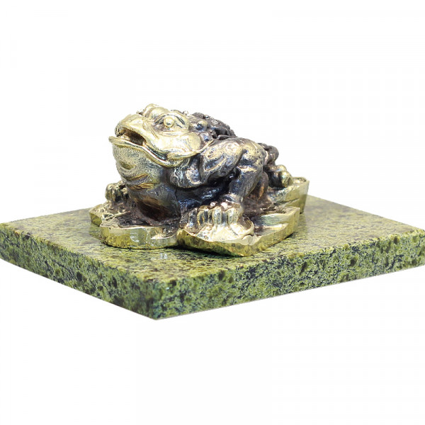 224017 - Жаба на деньгах